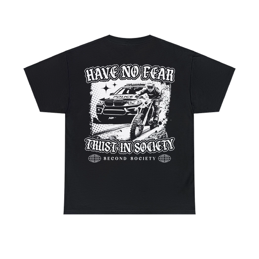“NO FEAR” SECOND SOCIETY SHIRT